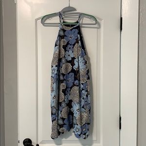 Dress. Flower pattern.